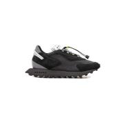 RUN OF Svarta Sneakers för Män - Uranus M 02 Black, Herr