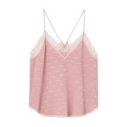Zadig & Voltaire Rosa Sweaters med Christy Jac Wings Pink, Dam