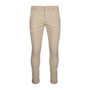 Dondup Klassiska Byxor Beige, Herr