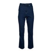 Calvin Klein Klassiska Denim Jeans Blue, Dam