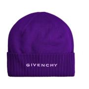 Givenchy Ull Logo Mössa Purple, Unisex
