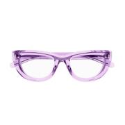 Gucci RivetsLarge Glasögonbågar Purple, Dam