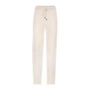 Peserico Wide Trousers White, Dam