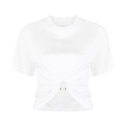 Paco Rabanne Beige T-shirts och Polos White, Dam