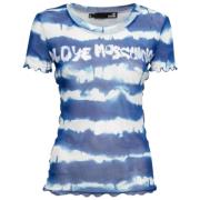 Moschino Pre-Owned Pre-owned Mesh toppar Blue, Dam