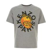 Kenzo Grå Bomull T-Shirt Gray, Herr