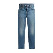 Levi's Vintage-inspirerade Cropped Jeans Blue, Dam