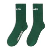 Axel Arigato Block Jacquard Strumpor Green, Unisex