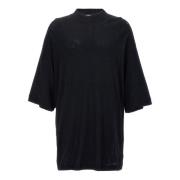 1017 Alyx 9SM Oversized T-shirt med Överdriven Nålfinish Black, Herr