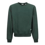 Burberry Crew Neck Sweaters Green, Herr