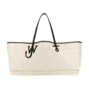 JW Anderson Canvas Anchor Shoppingväska White, Dam