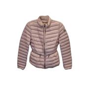 Moncler Pre-owned Pre-owned Polyester ytterklder Pink, Dam