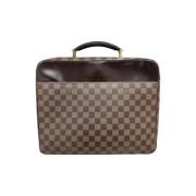 Louis Vuitton Vintage Pre-owned Canvas handvskor Brown, Dam