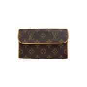 Louis Vuitton Vintage Pre-owned Canvas louis-vuitton-vskor Brown, Dam