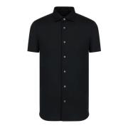Emporio Armani Shirts Black, Herr