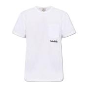 Woolrich T-shirt med logotyp White, Herr