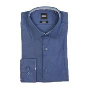 Hugo Boss Blå Oxford Skjorta för Män Blue, Herr