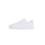 Tommy Hilfiger Läder Court Skor White, Herr