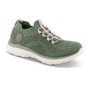 Rieker Gröna Sneakers med Komfort och Flexibilitet Green, Dam