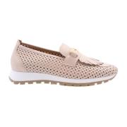 Scapa Enkhuizen Moccasin Loafers Pink, Dam