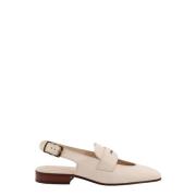 Tod's Vita Loaferskor med Justerbar Rem White, Dam