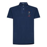 Polo Ralph Lauren Blåa Polo T-shirts och Polos med Polo Bear Blue, Her...