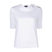 Fay Stilren T-shirt med korta ärmar White, Dam
