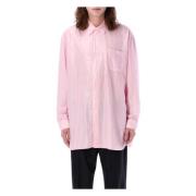 Our Legacy Underbar Rosa Skjorta med Pärlknappar Pink, Herr
