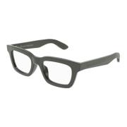 Alexander McQueen Grå solglasögonbågar Gray, Unisex