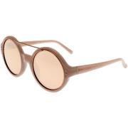 Linda Farrow Dusky Rose Gold Mirror Sunglasses Pink, Dam
