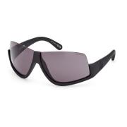 Moncler Vyzer Ml0269 Sunglasses in Shiny Black/Dark Grey Black, Unisex