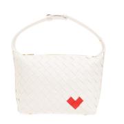 Bottega Veneta Wallace Mini handväska White, Dam