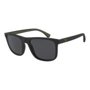 Emporio Armani Sunglasses EA 4133 Black, Herr