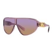 Michael Kors Empire Shield Sunglasses Purple, Dam