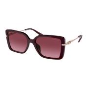 Michael Kors Castellina Sunglasses Brown/Violet Shaded Brown, Dam