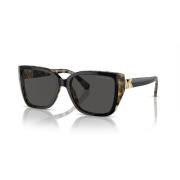 Michael Kors Pearld Black Havana Solglasögon Multicolor, Dam