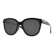 Oakley LOW KEY Sunglasses in Polished Black/Prizm Black Black, Dam