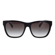 Ralph Lauren The Ricky II Solglasögon - Kvadratisk Feminin Stil Black,...