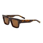 Valentino Brun Tortoise Solglasögon Brown, Unisex