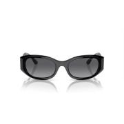 Vogue Black/Grey Shaded Sunglasses Black, Dam