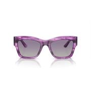 Vogue Stylish Sunglasses in Violet Havana Multicolor, Dam