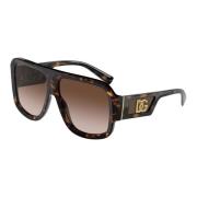 Dolce & Gabbana Havana/Brown Shaded Sunglasses Brown, Herr