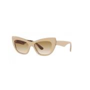 Dolce & Gabbana Höj din stil med DG 4417 solglasögon Beige, Dam