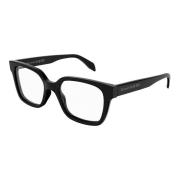 Alexander McQueen Black Eyewear Frames Black, Unisex