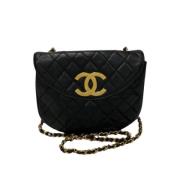 Chanel Vintage Pre-owned Laeder chanel-vskor Black, Dam