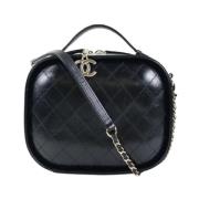 Chanel Vintage Pre-owned Laeder shoppers Black, Dam