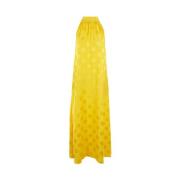 Crida Milano Dresses Yellow, Dam