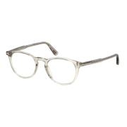 Tom Ford Transparent Grey Eyewear Frames Gray, Unisex