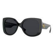 Versace Medusa Icon Sunglasses Black/Grey Black, Dam
