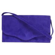 Hermès Vintage Pre-owned Mocka kuvertvskor Purple, Dam